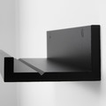 MOSSLANDA Picture ledge, black, 55 cm