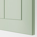METOD / MAXIMERA High cabinet with drawers, white/Stensund light green, 60x60x200 cm