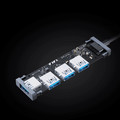Aukey Hub 4in1 USB-A Ultra Slim 4xUSB 3.0 5Gbps CB-H3