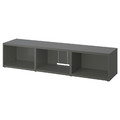 BESTÅ TV bench, dark grey, 180x40x38 cm