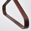 RÅGODLING Coat hanger, dark bamboo