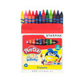 Starpak Wax Crayons 12 Colours Play-Doh