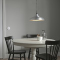 TRETTIOEN Pendant lamp, aluminium-colour, 38 cm