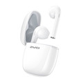 AWEI Earphones In-Ear Headphones Bluetooth T28 TWS+docking, white