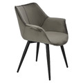 Upholstered Chair Lord, grey