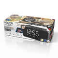 Adler Alarm Clock with Radio AD 1190 Silver