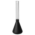 BJÖRKSPIREA LED decoration lighting, black tube-shaped