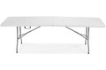 Folding Catering Table 240cm, white