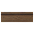 STENSTA Drawer front, dark brown ash veneer, 60x20 cm