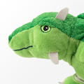 JÄTTELIK Soft toy, egg/dinosaur, dinosaur/ankylosaurus, 37 cm