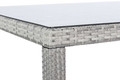 Outdoor Dining Table Malaga 180, grey