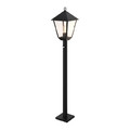 GoodHome Outdoor Lamp Docker, motion sensor, E27 IP44, black