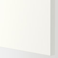 METOD / MAXIMERA Base cab f hob/2 fronts/2 drawers, white/Vallstena white, 80x60 cm
