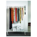 RIGGA Clothes rack, white