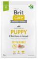 Brit Care Sustainable Puppy Chicken & Insect Dog Dry Food 3kg