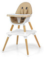 Milly Mally Highchair 2in1 Malmo Beige 6m+