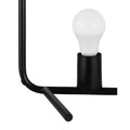 GoodHome Table Lamp Darrah E27, black