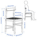 NACKANÄS Chair, acacia