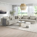 SÖDERHAMN Corner sofa, 6-seat, Viarp beige/brown