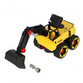 DIY Excavator Truck with Light & Sound 3+