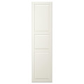 TYSSEDAL Door with hinges, white, 50x195 cm