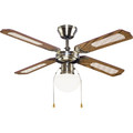 GoodHome Ceiling Fan Light Lari 107 cm E27, gold