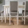 STEFAN Chair, white/Knisa grey/beige