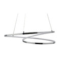 GoodHome Pendant Lamp LED Pegmati 58cm 2000lm, chrome