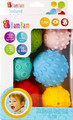 Bam Bam Textured Ball Set 6pcs 6m+