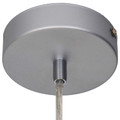 Pendant Lamp Egg E27, silver