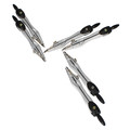 Starpak Metal Compass with Automatic Pencil 6pcs