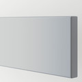 VEDDINGE Drawer front, grey, 40x10 cm