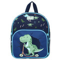 Pret Children's Backpack Preschool Stay Silly Dino Navy