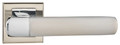 Door Handle Schaffner Gold, satin nickel/chrome