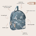 Kidzroom Children's Backpack Stories Giraffe, blue