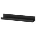 MOSSLANDA Picture ledge, black, 55 cm