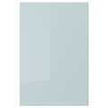 KALLARP Door, high-gloss light grey-blue, 40x60 cm