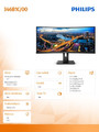 Philips 34" VA Curved Monitor HDMIx2 DPx2 USB 346B1C