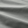 DVALA Pillowcase, light grey, 50x60 cm, 2 pack
