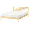 TARVA Bed frame, pine, Luröy, 140x200 cm