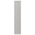 LERHYTTAN Door, light grey, 40x200 cm