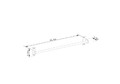 GoodHome Kitchen Wall Organiser Rail Datil 60 cm