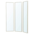 NISSEDAL Mirror combination, white, 130x150 cm
