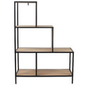 Shelving Unit Stairs Edison M, natural/black