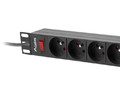 Lanberg PDU 1U 16a 9g 3m PDU-09E-0300-B