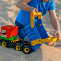 Middle Dump Truck 38cm, assorted colours, 12m+