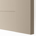 BERGSBO Door with hinges, beige, 50x229 cm