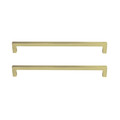 GoodHome Kitchen Door Handle Golpar D-shaped, brass effect, 233 mm, 2 pack