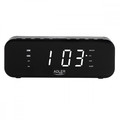 Adler Clock Radio with Wireless Charger AD 1192B, black