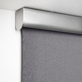 TRETUR Block-out roller blind, light grey, 100x195 cm